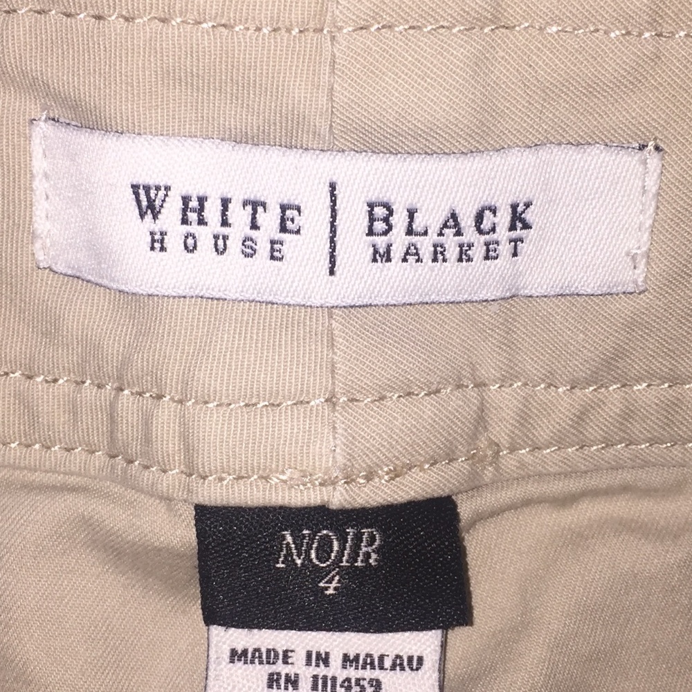 White House Black Market Crop Pants